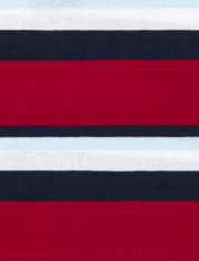 Baby And Toddler Boys Striped Jersey Polo