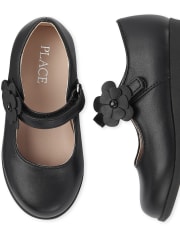 Toddler Girls Uniform Comfort Flex Shoes