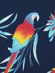 Boys Tropical Toucan Tank Top