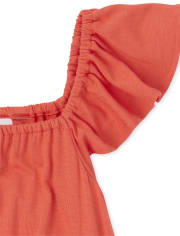 Girls Ruffle Dress
