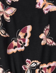 Mameluco con volante de mariposa para niñas