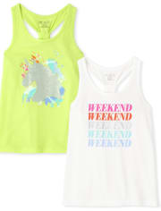 Girls Tank Top 2-Pack