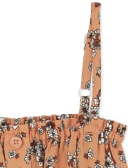 Girls Floral 2-Piece Set