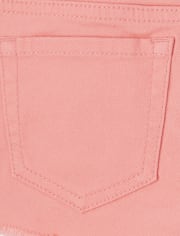 Shorts cortos de mezclilla para niñas
