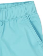 Shorts de sarga para niñas, paquete de 2
