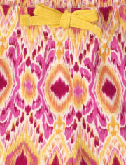 Girls Print Shorts 2-Pack