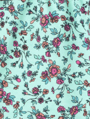 Pack de 2 pantalones cortos estampados para niñas