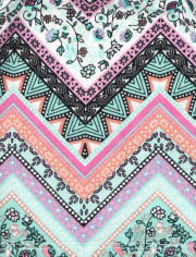 Pack de 2 pantalones cortos estampados para niñas