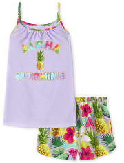Girls Aloha Morning Pajamas