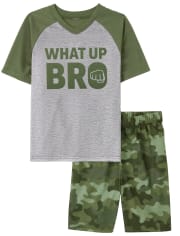 Boys What Up Bro Pajamas