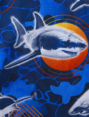 Boys Shark Pajamas