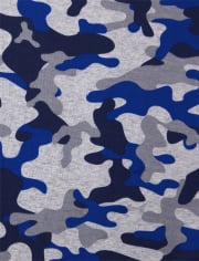 Boys Shark Camo Snug Fit Cotton Pajamas 2-Pack