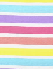 Girls Glow Sunshine Snug Fit Cotton Pajamas 2-Pack