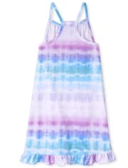 Girls Tie Dye Nightgown 2-Pack