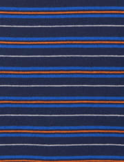 Baby And Toddler Boys Monster Striped Snug Fit Cotton Pajamas 2-Pack