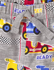 Baby Boys Race Car Shorts 3-Pack