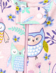 Baby And Toddler Girls Own Snug Fit Cotton One Piece Pajamas