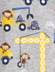 Pijamas de algodón ajustados de Monkey Business para bebés y niños pequeños