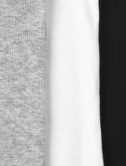 Lot de 10 bodys unisexes pour bébé