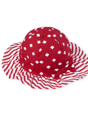 Toddler Girls Canada Day Bucket Hat