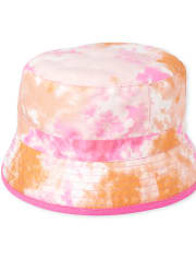 Toddler Girls Tie Dye Bucket Hat