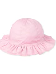 Baby Girls Floral Reversible Bucket Hat
