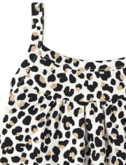 Mono de leopardo para bebé niña, paquete de 3