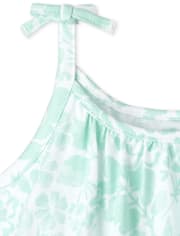 Baby Girls Eyelet Tie Shoulder Bodysuit Dress 3-Pack