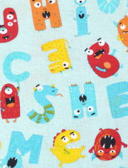 Baby And Toddler ABC Snug Fit Cotton Pajamas