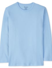 Camiseta básica con capas de uniforme para niños