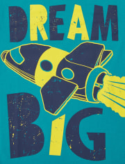 Baby And Toddler Boys Dream Big Graphic Tee