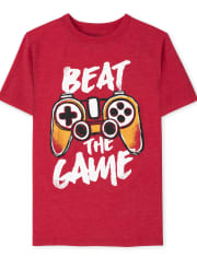 Camiseta gráfica Beat The Game para niños