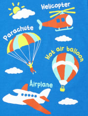 Toddler Boys Transportation Graphic Tee 3-Pack