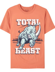 Boys Total Beast Graphic Tee