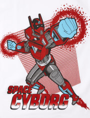 Boys Space Cyborg Graphic Tee
