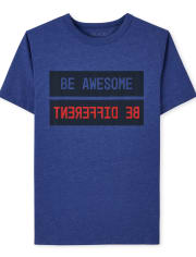 Boys Be Awesome Graphic Tee