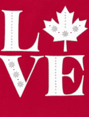 Girls Canada Day 2-Piece Set