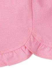 Baby Girls Tropical Ruffle Shorts 3-Pack