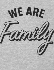 Unisex Baby And Toddler We Are Family Graphic Tee