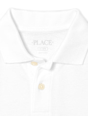 Polo de piqué uniforme para niños, paquete de 2