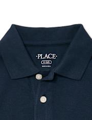Kids Uniform Soft Pique Polo 2-Pack - Husky