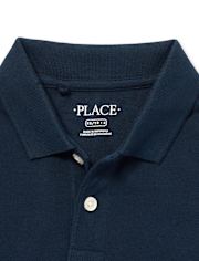 Polo de piqué uniforme para niños, paquete de 5