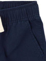 Shorts deportivos sin cordones para niños