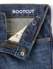Boys Slim Bootcut Jeans 2-Pack