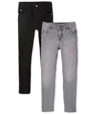 Boys Skinny Jeans 2-Pack - Slim