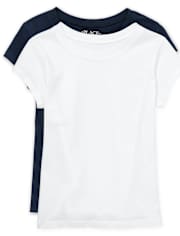 Lot de 2 t-shirts pour fille - Plus
