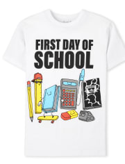 Boys First Day Of School Graphic Tee
