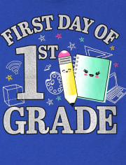 Girls First Grade Graphic Tee