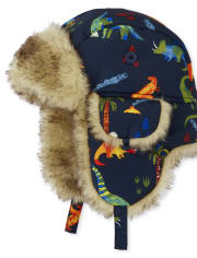 Toddler Boys Dino Trapper Hat