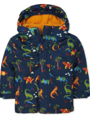 Toddler Boys Print 3 In 1 Jacket